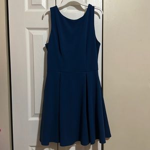Blue dress